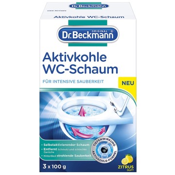 Aktywny węgiel do toalety DR BECKMANN 3x100g