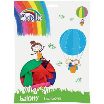 Balon FIORELLO 12” mix pastel 100 sztuk