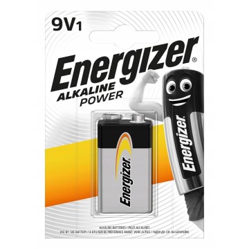 Bateria ENERGIZER ALKALINE POWER 9V