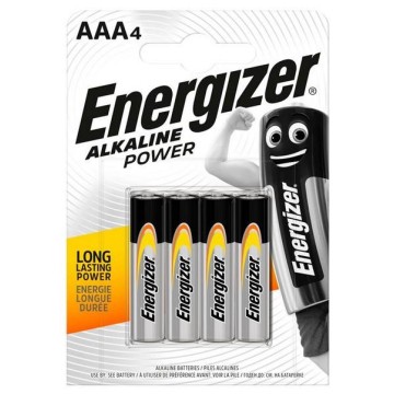 Bateria ENERGIZER Alkaline POWER LR3 4szt AAA