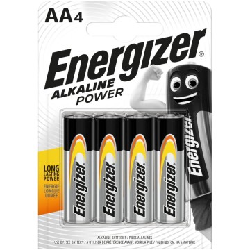 Bateria ENERGIZER Alkaline POWER LR6 4szt AA