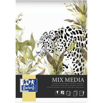 Blok mixmedia OXFORD A4 25k 225g klejony