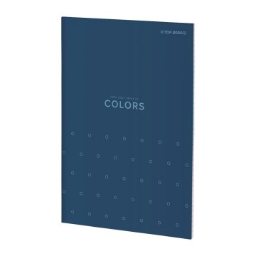 Blok notatnikowy A4 50k kratka TOP2000 colors