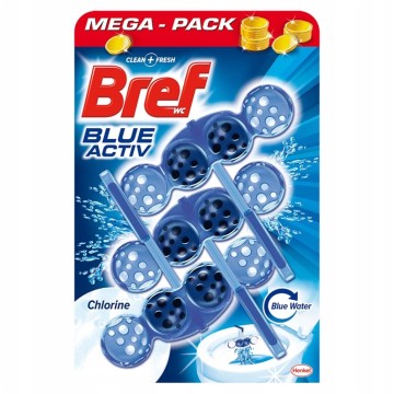 BREF koszyk COLOR AKTIV kulki WC chlor a'3