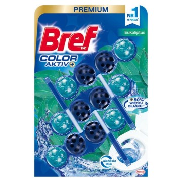 BREF koszyk kulki COLOR ACTIV WC 50g eukaliptus x3