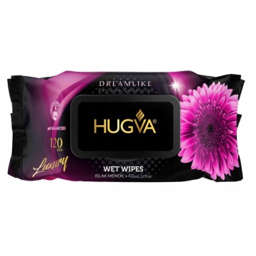 Chusteczki nawilżane HUGVA DREAMLIKE 120 sztuk
