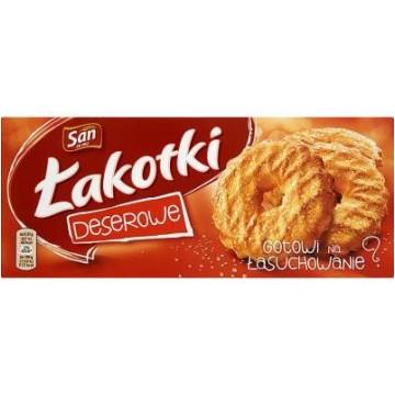 Ciastka ŁAKOTKI deserowe 168g (5%V)