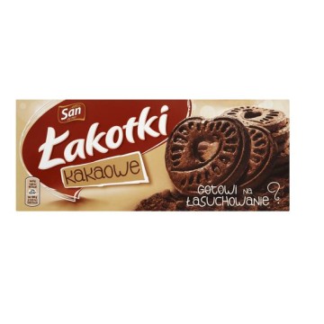 Ciastka ŁAKOTKI kakaowe 168g (5%V)