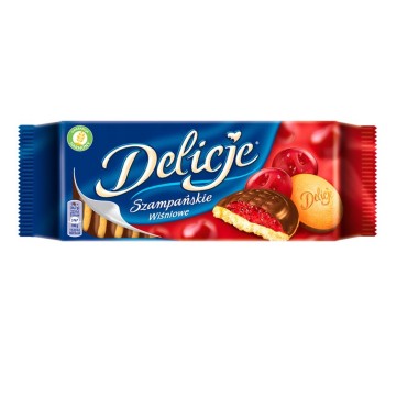 Delicje Szampańskie wiśnia 147g 5%