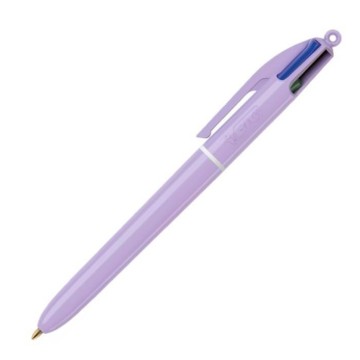 Długopis automatyczny BIC 4 Colours PASTEL fiolet