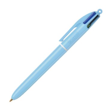 Długopis automatyczny BIC 4 Colours PASTEL nieb.