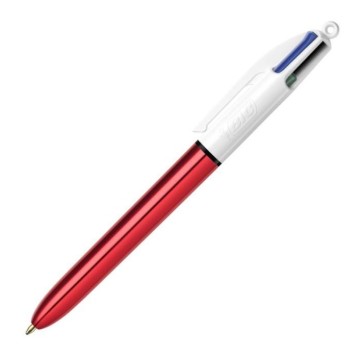Długopis automatyczny BIC 4 Colours Shine RED