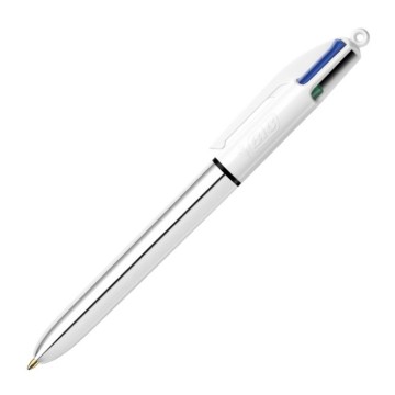 Długopis automatyczny BIC 4 Colours SHINE SILVER