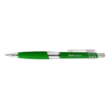 Długopis automatyczny TOMA 1 mm TO-038 zielony