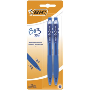 Długopis BIC BU3 GRIP 2 sztuki