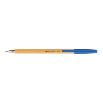 Długopis Q-CONNECT linia 0,4mm niebieski