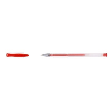 Długopis żelowy 3006 czerwony DRECT