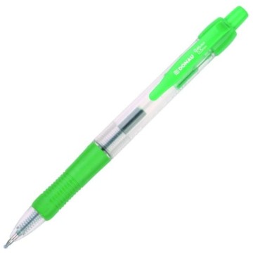 Długopis żelowy DONAU automatyczny zielony