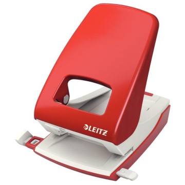 Dziurkacz LEITZ 5138 40 kartek czerwony