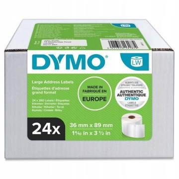 Etykieta adresowa DYMO 89x36mm biała 24szt