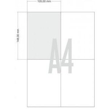Etykieta samoprzylepna OFFICE PRODUCT 105x148 100