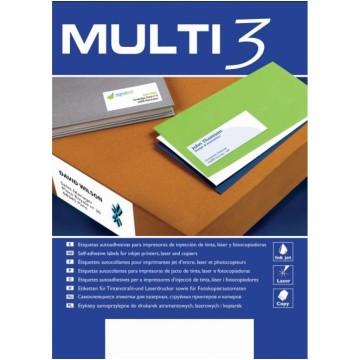 Etykieta samoprzylepne CD MULTI3 100 sztuk