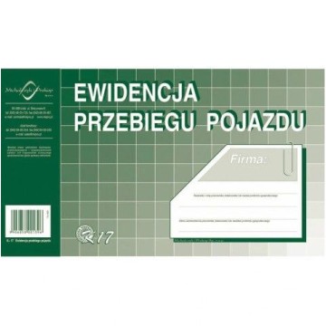 Ewidencja przebiegu pojazdu A5 M&P K-17