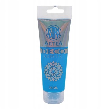 Farba akrylowa ASTRA DECO ARTEA 75ml NEON NIEBIESK