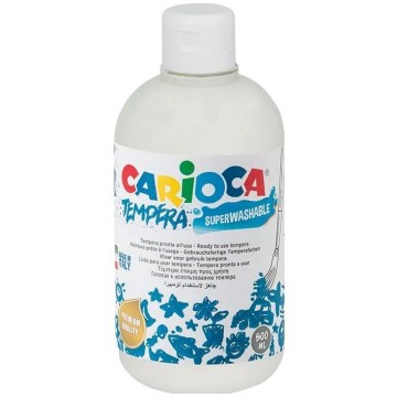 Farba CARIOCA TEMPERA 500ml biała