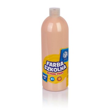 Farba szkolna ASTRA 1000ml 1L cielista