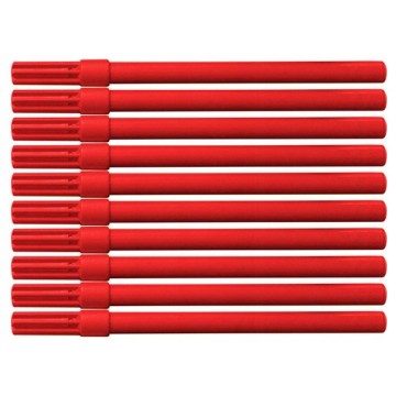 Flamaster biurowy OFFICE PRODUCTS czerwony 10 szt
