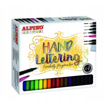 Flamastry ALPINO EXPERIENCE HAND LETTERING 30kol