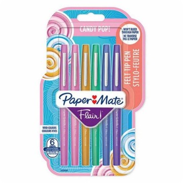 Flamastry PAPER MATE FLAIR CANDY POP 6 sztuk