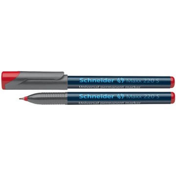 Foliopis S SCHNEIDER MAXX czerwony 220 S