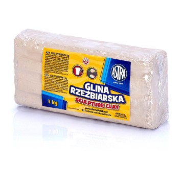 Glina rzeźbiarska ASTRA 1kg