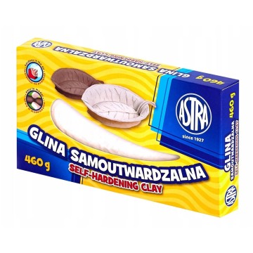Glina samoutwardzalna ASTRA biała 460g
