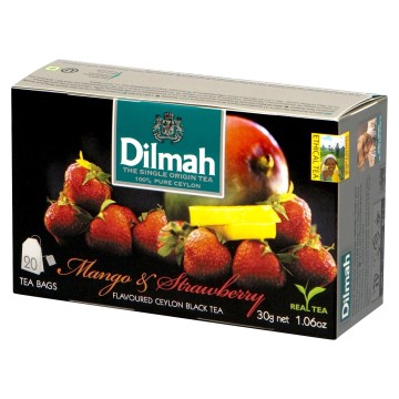 Herbata DILMAH mango i strawberry 20 torebek