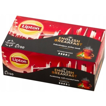 Herbata LIPTON English Breakfast 50 torebek