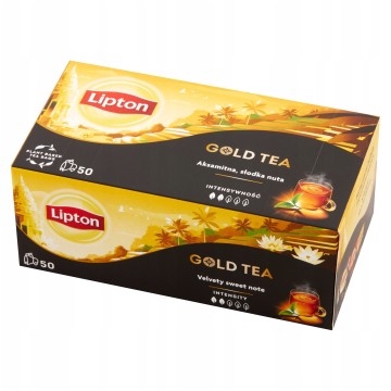 Herbata LIPTON GOLD TEA 50 torebek