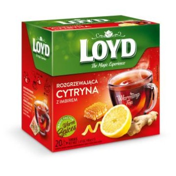 Herbata LOYD cytryna z imbirem
