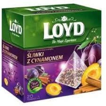 Herbata LOYD śliwka z cynamonem