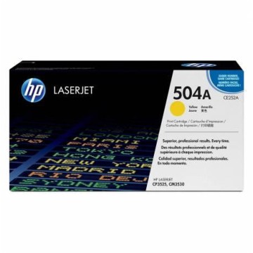 HP toner CE252A 504A yellow