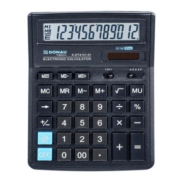 Kalkulator DONAU TECH K-DT4121 czarmy