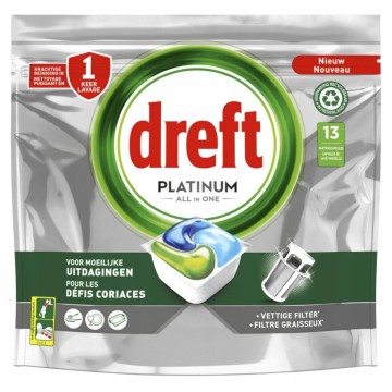 Kapsułki do prania DREFT PLATINUM ALLin1 13 sztuk