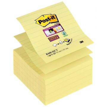 Karteczki POST-IT 101x101 mm żółte w linie Z-notes