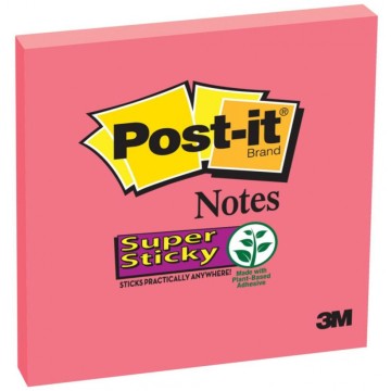 Karteczki POST-IT 76x76 90 kartek różowe