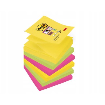 Karteczki POST-IT Z-NOTES CARNIVAL 76x76mm 6x90k