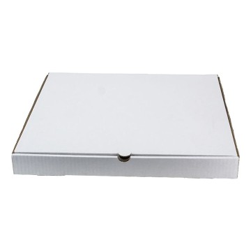 Karton pizza 420x420x40mm białe 3E 385g
