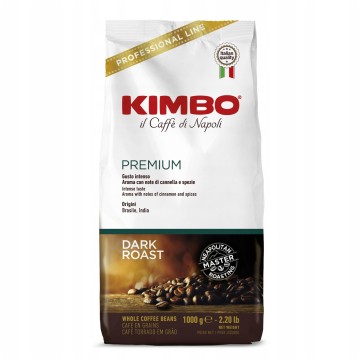 Kawa ziernista KIMBO Premium Dark Roast 1kg