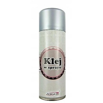 Klej w sprayu Aliga bezbarwny SK-8873 500ml